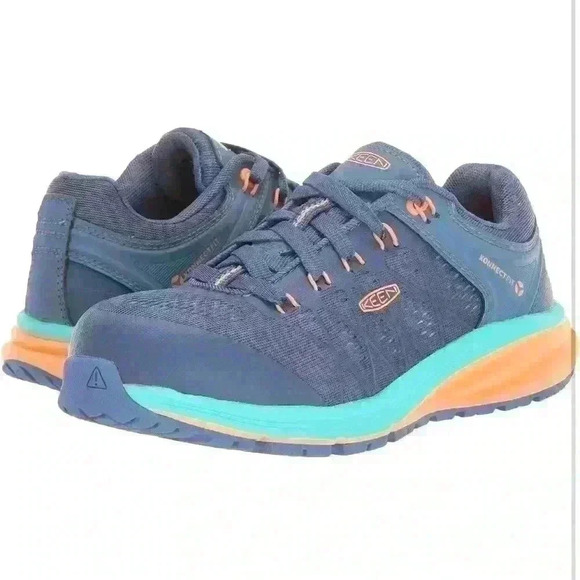 KEEN Utility Women's Vista Energy Low Height Composite Toe Industrial Sneaker 7W - Picture 1 of 10